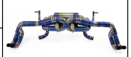 Exhaust System AUDI Straight-through, no muffler, no valve R8 V8
