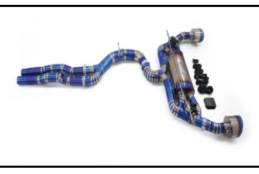 Exhaust System AUDI Straight-through, no muffler, no valve R8 V10