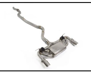 Exhaust System AUDI With muffler & valve