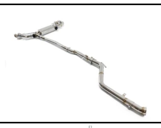 Exhaust System BMW M 760i V12 Enlarged 89mm pipe