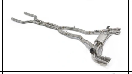Exhaust System BMW X6 G06 M50i N63 Engine V8