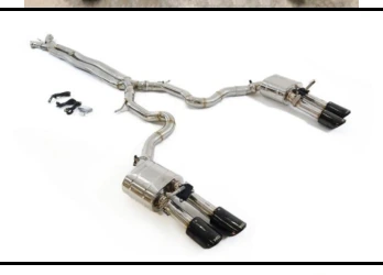 Exhaust System Porsche Cayenne E3 9Y0 Cayenne S V6