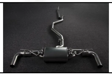 Exhaust System Porsche 911 991.2 Carrera S/4S With catalyst + without sports (Euro4 +$160, Euro6 exhaust big cat +$370)