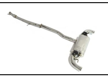 Exhaust System Porsche 911 991.2 Turbo S With catalyst + 2017 (Euro4 +$160, Euro6 big cat +$370)