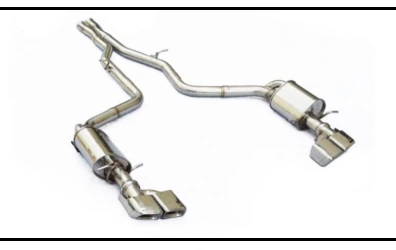 Exhaust System C63 AMG W205 Default: dual valves; triple valves +$70