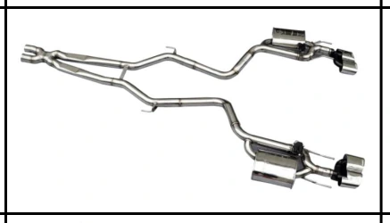 Exhaust System E63S AMG M178 W213 V8 Default: dual valves; triple valves +$80