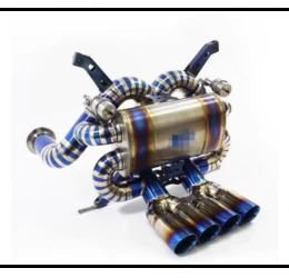 Exhaust System Lanborghini 5.2 V10 With muffler & valve