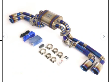 Exhaust System Lanborghini 6.5 V12 With muffler & valve