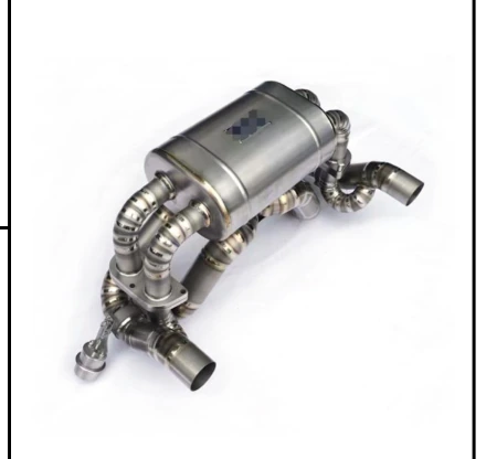Exhaust System Lanborghini Straight-through, no muffler, no valve Aventador SV LP750-4