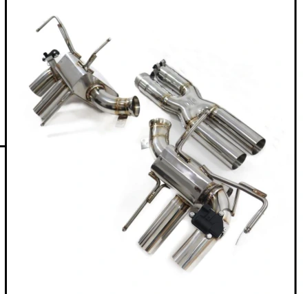 Exhaust System Lanborghini Straight-through, no muffler, no valve