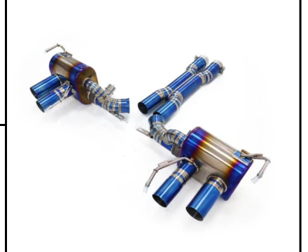 Exhaust System Lanborghini No muffler, with valve