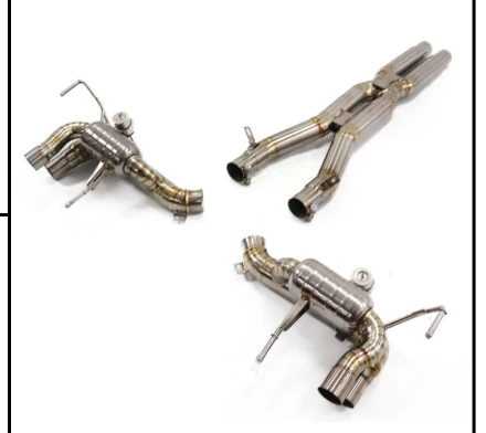 Exhaust System Lanborghini With muffler & valve