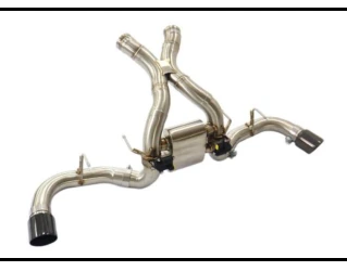 Exhaust System McLaren V8 With muffler & valve