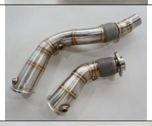 Downpipe for BMW M3 Sedan 4D F80 M4 Coupe 2D F82 F83 555 L6 SS304+catless