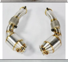 Downpipe BMW N63 S63 for V8 Turbo X5M X6M xDrive50i E70 E71 SS304+catless