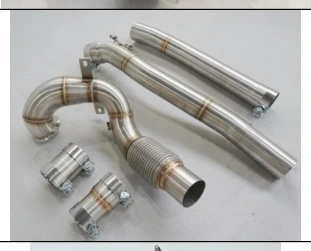 Downpipe for Audi S3/VW GOLF R MK7 EA8888V SS304+catless