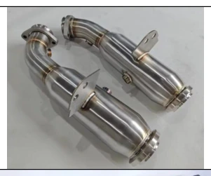 Downpipe for Benz C43 AMG Class V6 SS304+catless