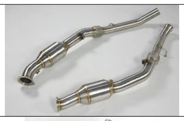 Downpipe for Benz ML Class V6 SS304+catless