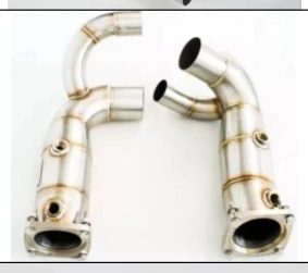 Downpipe for Porsche 911 991.2 Carrera sprot SS304+catless