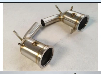 Downpipe for Porsche 911 992 Carrera/S SS304+catless