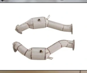 Downpipe for Porsche Cayenne 958 SS304+catless