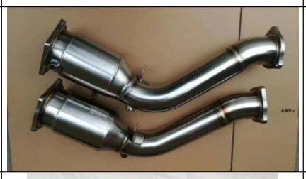 Downpipe for Porsche Cayenne 958 SS304+catless