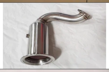 Downpipe for Porsche Cayenne 9Y0 SS304+catless