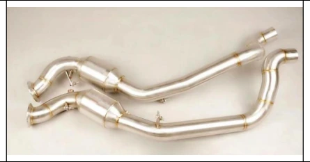 Downpipe for Porsche Panamera 970.2 SS304+catless