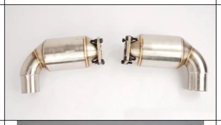 Downpipe for Porsche 911 997.2 Carrera/S SS304+catless